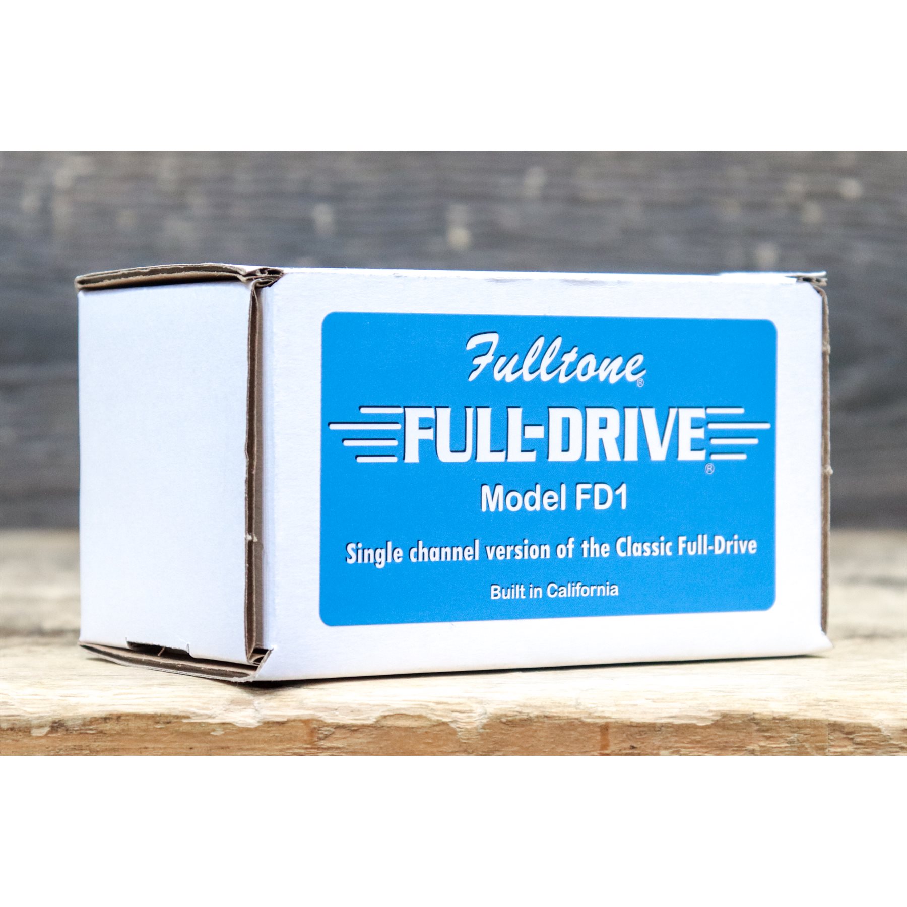 FULLTONE FD1 FULL-DRIVE SINGLE CHANNEL CLASSIC OVERDRIVE W/BOX