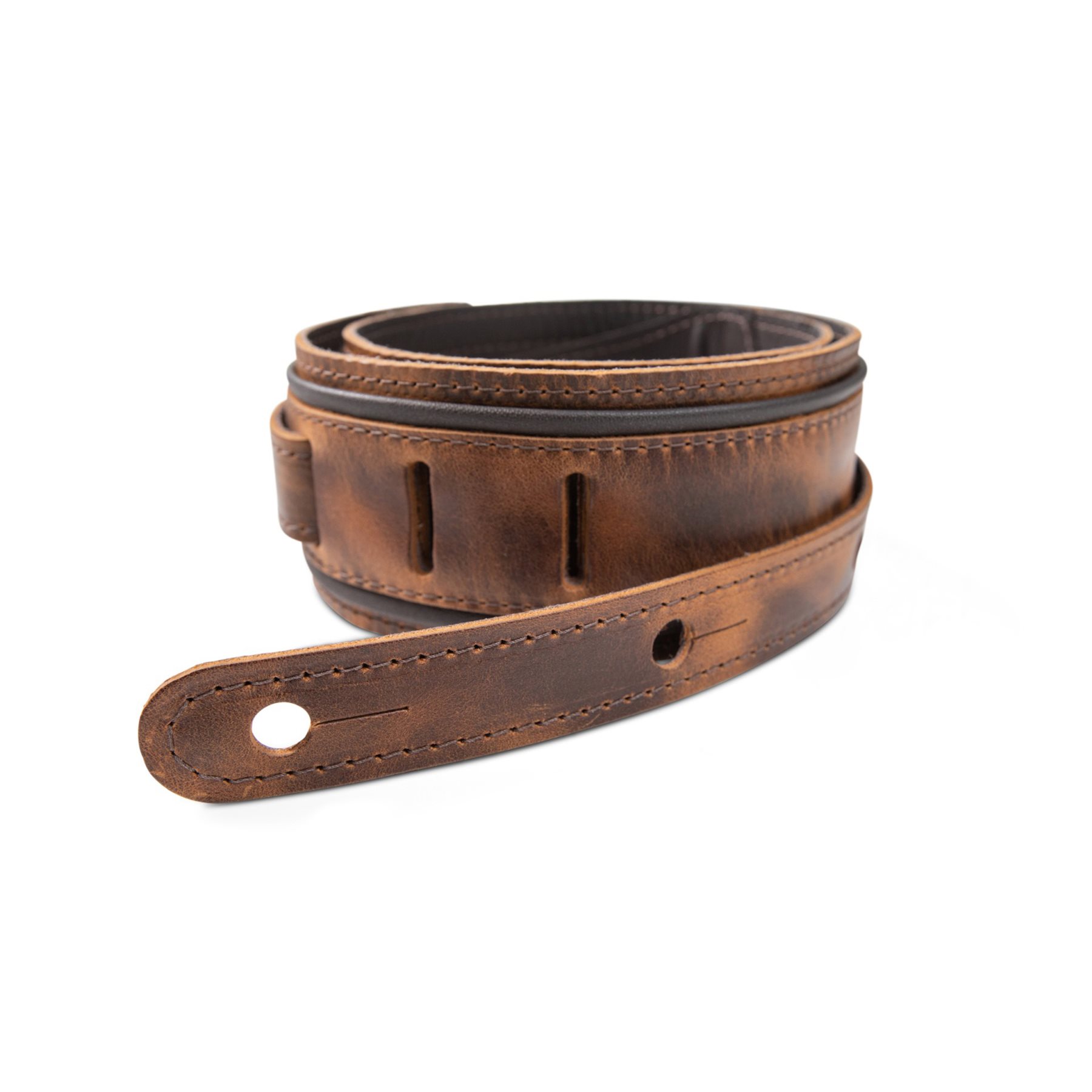 Taylor Fountain Strap, Leather, 2.5, Weathered Brn