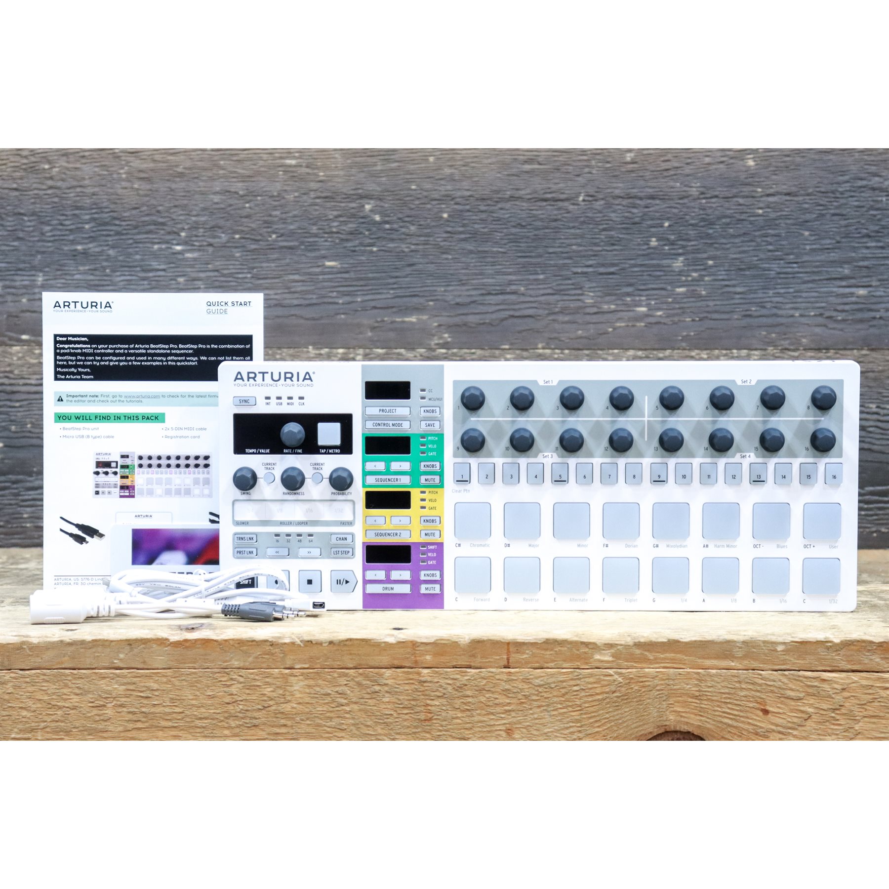 ARTURIA BEATSTEP PRO 3-PART STEP SEQUENCER WORLD-CLASS MIDI W/BOX