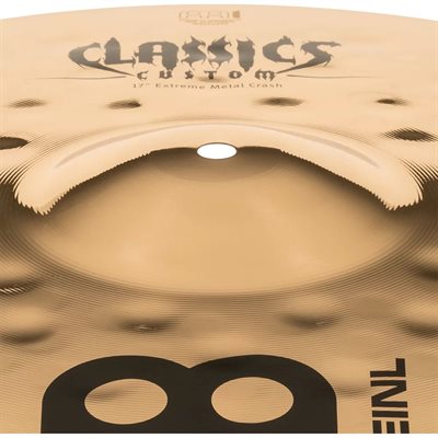 MEINL CLASSICS CUSTOM BRILLIANT EXTREME METAL CRASH 17 CC17EMC-B