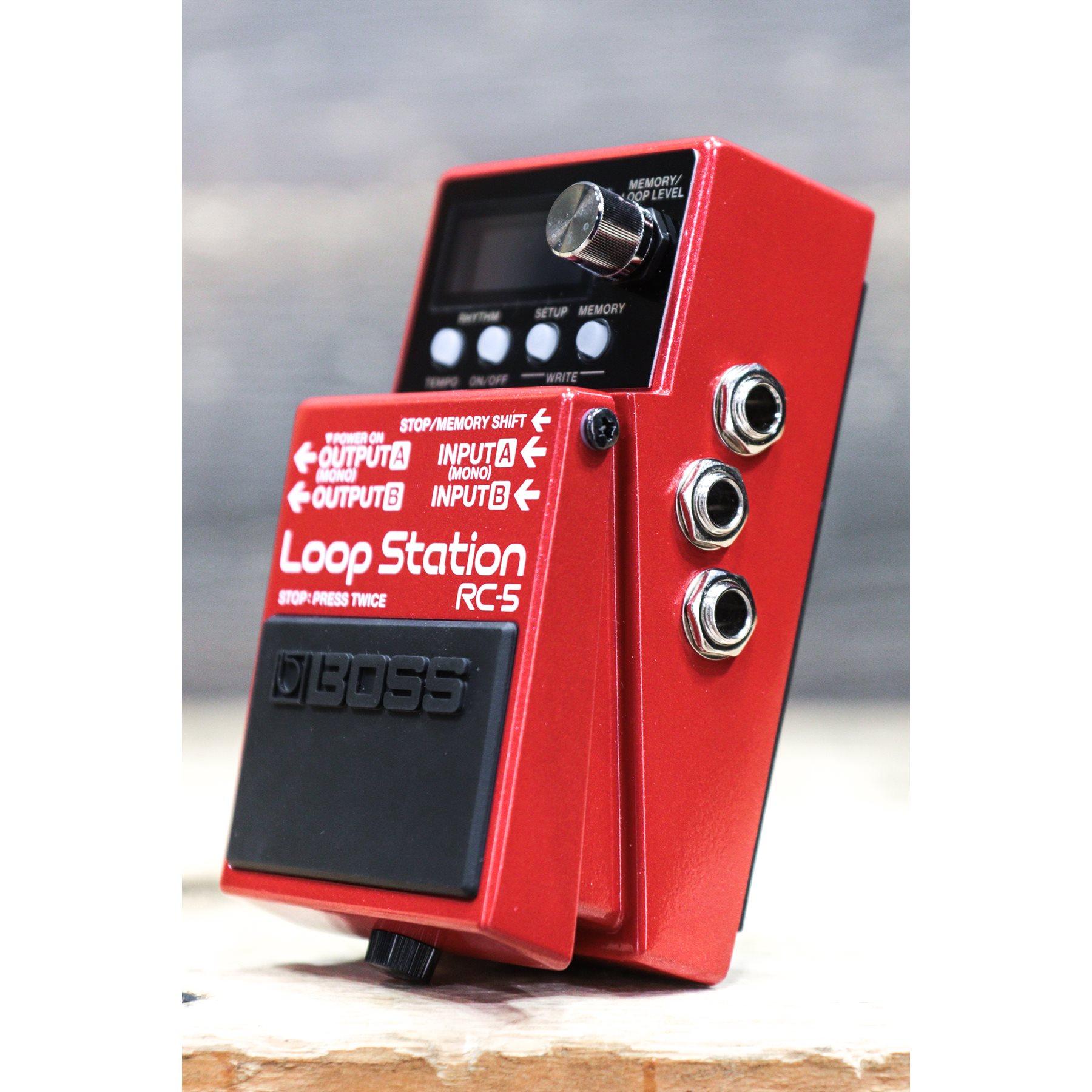 BOSS RC-5 LOOP STATION CLASS-LEADING STEREO LOOPER EFFECT PEDAL W