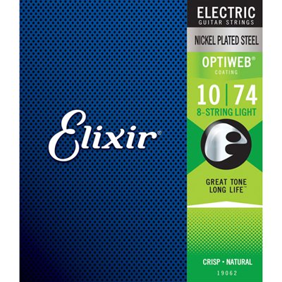 ELIXIR OPTIWEB 19062 LIGHT, 10-74, 8 CORDES