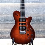 GODIN XTSA LIGHTBURST FLAME "B-STOCK" FIGURED MAPLE TOP ELECTRIC GUITAR AVEC ÉTUI SOUPLE