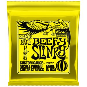 ERNIE BALL 2627 BEEFY SLINKY NICKEL WOUND - 11-54