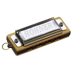 HOHNER MINI 38C LE PLUS PETIT HARMONICA JOUABLE AU MONDE, CLÉ DE C MINEUR