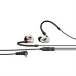 SENNHEISER IE 100 DYNAMIC IN-EAR MONITORS, CLEAR