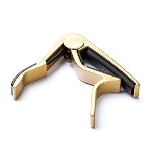 DUNLOP 83CG TRIGGER ACOUSTIC GUITAR CAPO, GOLD