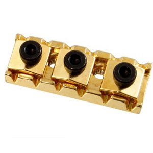 ALLPARTS BP-0026-002 1-5/8 IN. LOCKING GUITAR NUT – GOLD