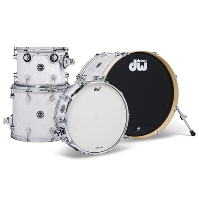 DWE 4-PIECE SHELL PACK WHITE MARINE PEARL