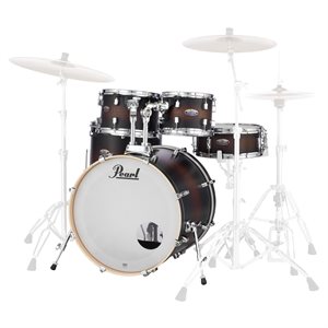 PEARL DMP925SPC260 DECADE MAPLE 5 MORCEAUX SHELL PACK SATIN BROWN BURST (2218BD, 1007T, 1208T, 1616FT, 1455SD)