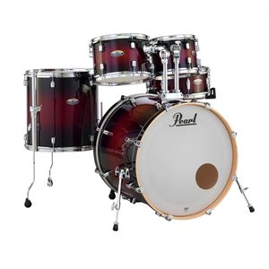 PEARL DECADE MAPLE GLOSS DEEP RED BURST 5PCS 2218B 1007T 1208T 1616F 1455S