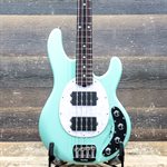 ERNIE BALL MUSIC MAN STINGRAY SPECIAL HH LAGUNA GREEN 4-STRING ELECTRIC BASS W/CASE