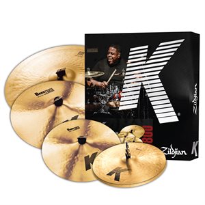 ZILDJIAN PACK K BOX SET 14HH/16CR/18CR/20RIDE K0800