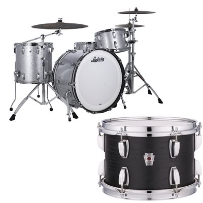 LUDWIG CLASSIC OAK PRO BEAT 3PCS SHELL PACK NIGHT OAK 14X24 9X13 16X16