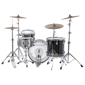 LUDWIG VISTALITE FAB 3PCS SHELL PACK ACRYLIC SMOKE 22X14 16X16 13X09