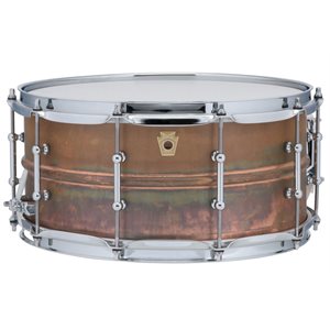 LUDWIG COPPER PHONIC 6.5X14 NAT PATINA WITH/TL