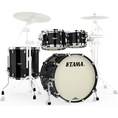 TAMA STARCLASSIC MAPLE LCQ 4 MORCEAUX SHELL PACK CH/HW COLOR PBK MA42TZS-PBK 22-10-12-16