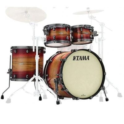 TAMA STARCLASSIC MAPLE EXO 4 MORCEAUX SHELL PACK CR/HW COLOR LRWB ME42TZS-LRWB 22-10-12-16