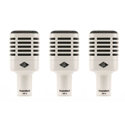 UNIVERSAL AUDIO SD-3 DYNAMIC (3-PACK) AVEC MICRO HEMISPHERE