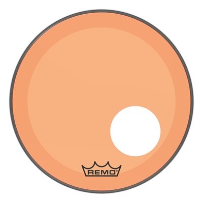 REMO P3 COLORTONE ORANGE BASS OFFSET HOLE 18 P3-1318-CT-OGOH