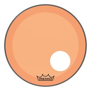 REMO P3 COLORTONE ORANGE BASS OFFSET HOLE 20 P3-1320-CT-OGOH