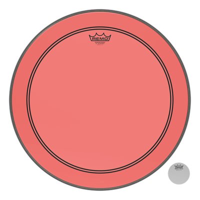 REMO P3 COLORTONE RED BASS 20 P3-1320-CT-RD