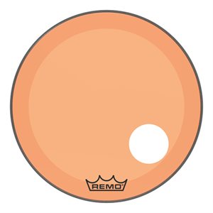 REMO P3 COLORTONE ORANGE BASS OFFSET HOLE 24 P3-1324-CT-OGOH