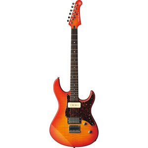 YAMAHA PACIFICA PAC611HFM LAB LIGHT AMBER BURST