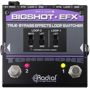 RADIAL ENGINEERING TONEBONE BIGSHOT EFX EFFECTS LOOP SWITCHER R800 7214 00