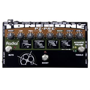 RADIAL ENGINEERING TONEBONE PZ-PRE ACOUSTIC PREAMP R800 7085 00