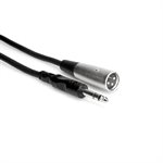 HOSA STX-115M BALANCED INTERCONNECT 1/4 IN TRS TO XLR3M, 15-FOOT