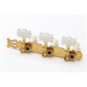 ALLPARTS TK-0125-002 GOLD CLASSICAL TUNER 3X3 SET