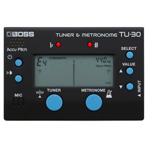 BOSS TU-30 ACCORDEUR METRONOME