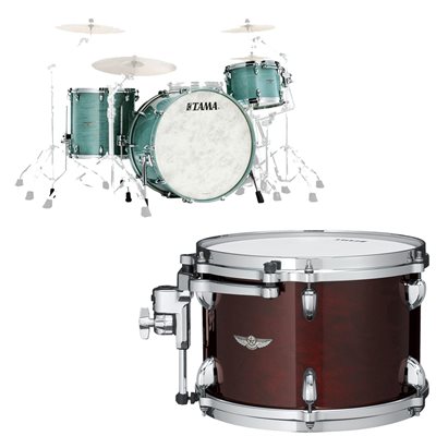 TAMA STAR WALNUT 3PCS SHELL PACK DMW TW30CZS-DMW 20-12-14