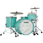 TAMA STAR WALNUT TW42RZS-GAQ 4 MORCEAUX SHELL PACK GRAND AQUA BLUE (2216BD, 1007T, 1208T, 1616FT)