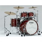 TAMA STAR WALNUT TW42RZS-RBW 4 MORCEAUX SHELL PACK RED BURGUNDY (2216BD, 1007T, 1208T, 1616FT)