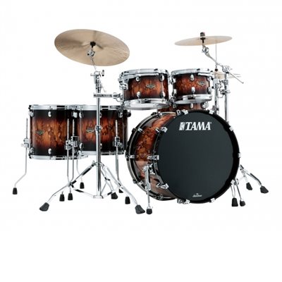 TAMA STARCLASSIC WALNUT/BIRCH LCQ 5 MORCEAUX SHELL PACK COLOR MBR WBS52LS-MBR 22-10-12-14-16